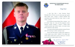 Komendant Wojewódzki Policji we Wrocławiu nadinsp. Dariusz Wesołowski