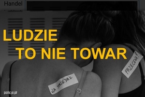 plakat - ludzie to nie towar