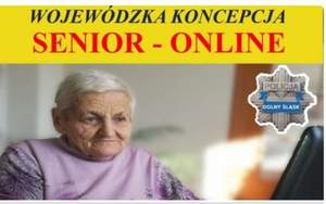 plakat wojewódzka koncepcja senior online