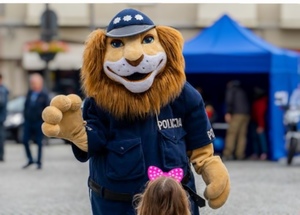 Komisarz Lew - maskotka dolnośląskiej Policji