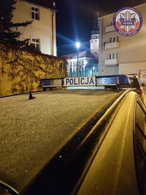 napis policja