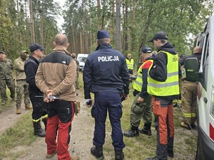 odprawa grupy poszukiwawczej