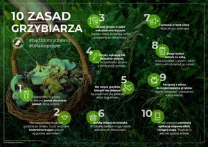 10 zasad grzybiarza