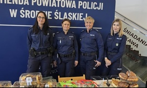 Policjantki z KPP w Środzie Śląskiej