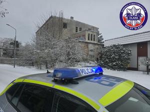 policyjny oznakowany radiowóz