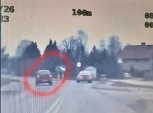 kierowca VW nie stosujący się do przepisów ruchu drogowego