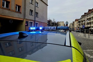 policyjny oznakowany radiowóz