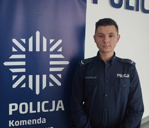 Dzielnicowy Piotr Fołta