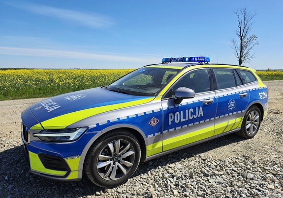 oznakowany radiowóz