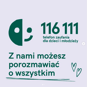 116 111 Telefon Zaufania Dla Dzieci i Młodzieży - Z nami możesz porozmawiać o wszystkim