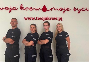 Oławscy policjanci oddali krew