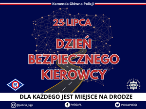 25 lipca Dzień Bezpiecznego Kierowcy